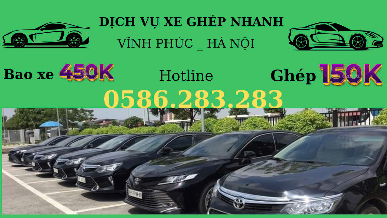 Xe ghép Lập Thạch Hà Nội