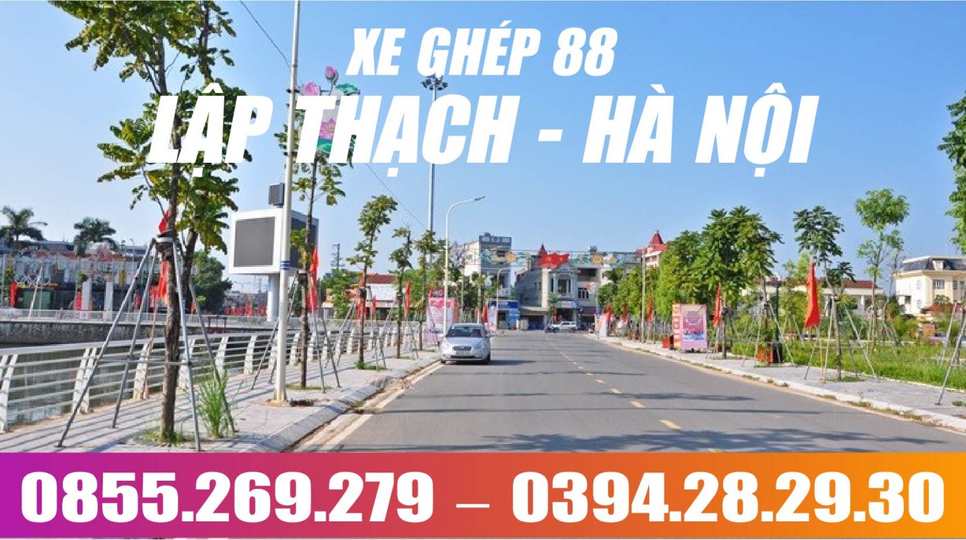 Xe ghép Lập Thạch Hà Nội