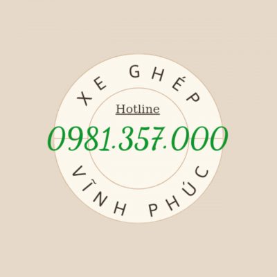 Xe ghép Vĩnh Phúc Hà Nội 150k